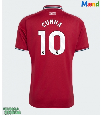 Manchester United Matheus Cunha #10 Replika Hjemmebanetrøje 2026-27 Kortærmet